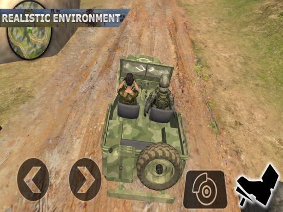 Army War Truck Driving game screenshot