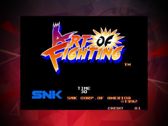 ART OF FIGHTING ACA NEOGEO game screenshot