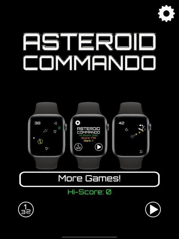 Asteroid Commando game screenshot