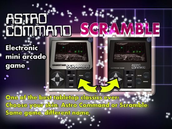 Astro Command Scramble App Screenshot