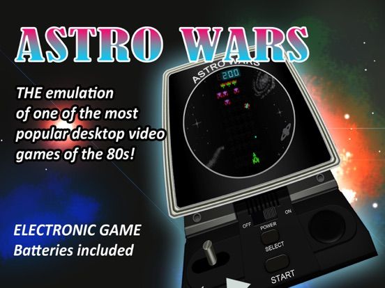 Astro Wars game screenshot
