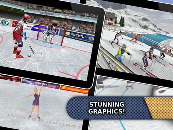 Athletics: Winter Sports game screenshot
