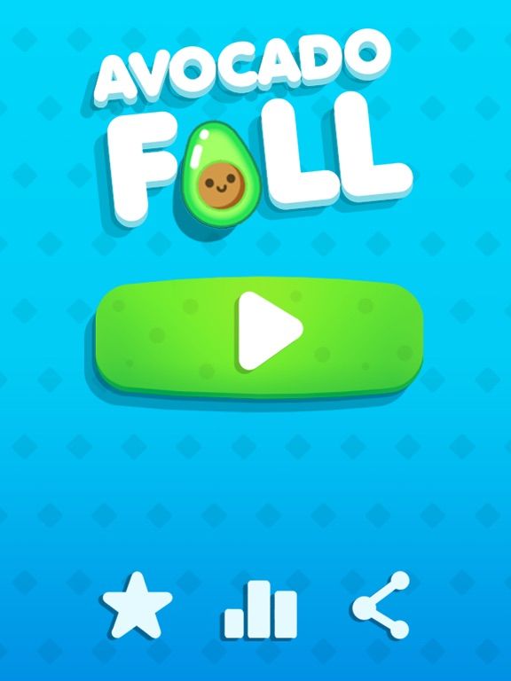 Avocado Fall game screenshot