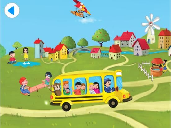 Baby Bus Driving: Toddler Game App Screenshot