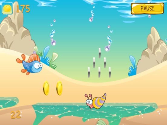 Baby Fish Adventure game screenshot