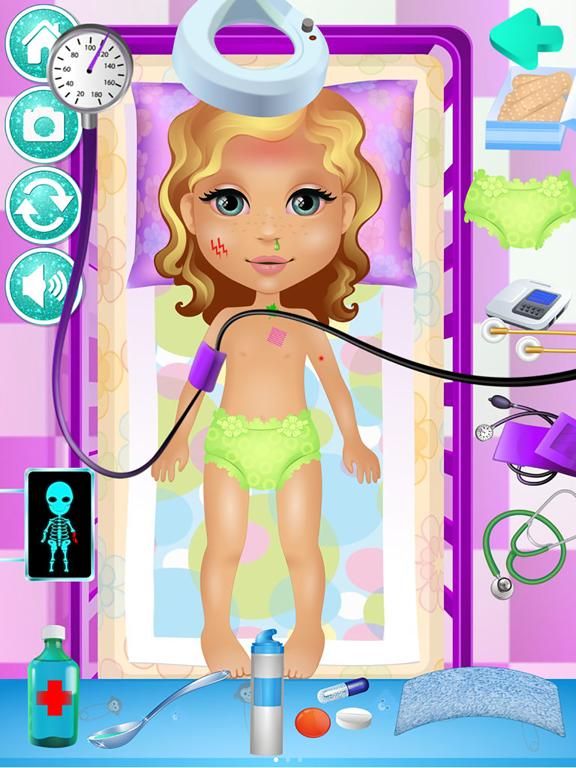 Baby Play Doctor & Dress Up game screenshot