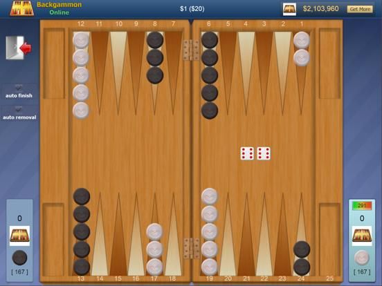 Backgammon Online game screenshot