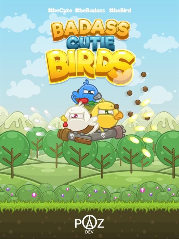Badass Cutie Birds game screenshot