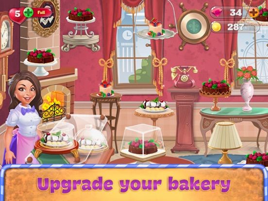 Bake a Cake Puzzles & Recipes game screenshot