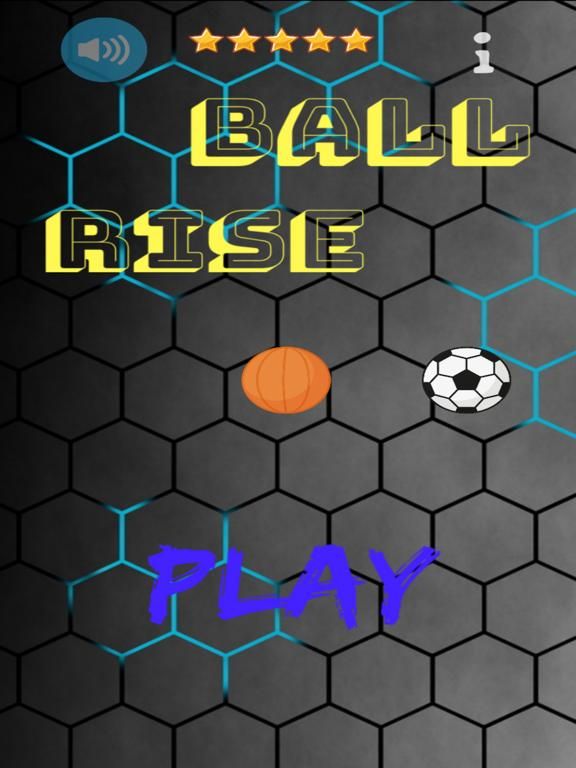 Ball Rise game screenshot