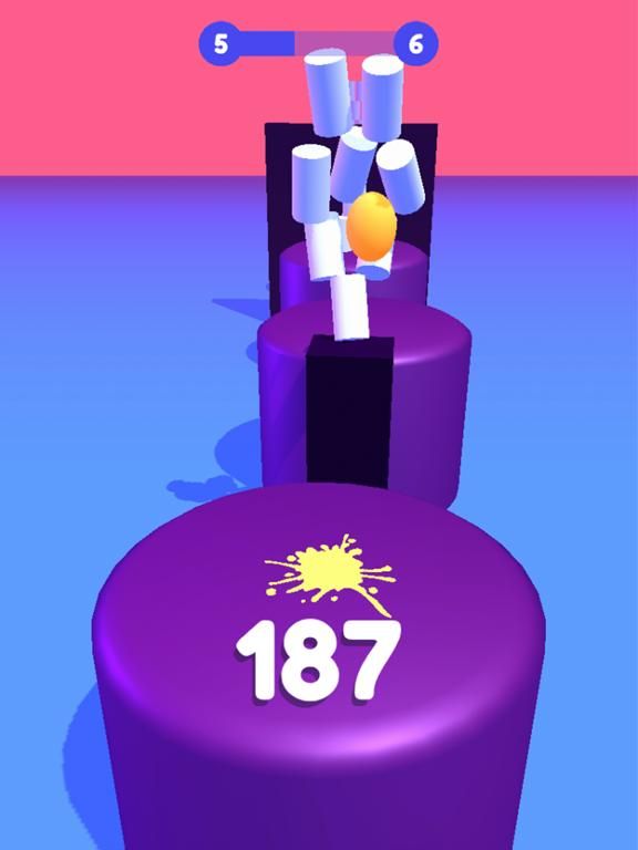 Ball Toss 3D App Screenshot