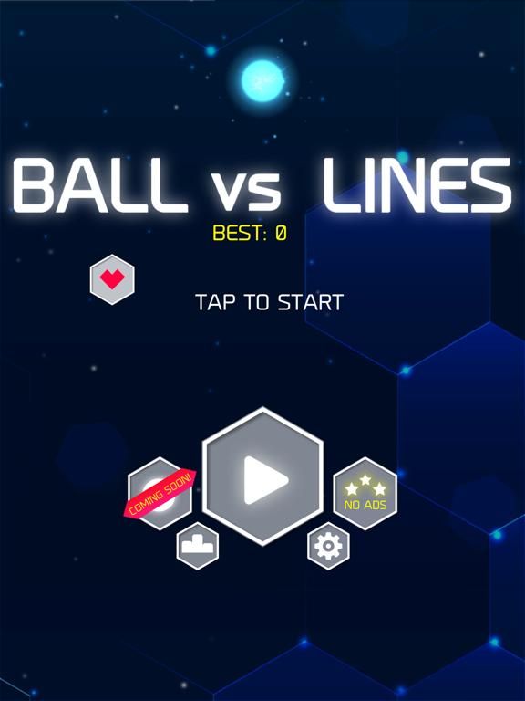 Ball vs Lines! game screenshot