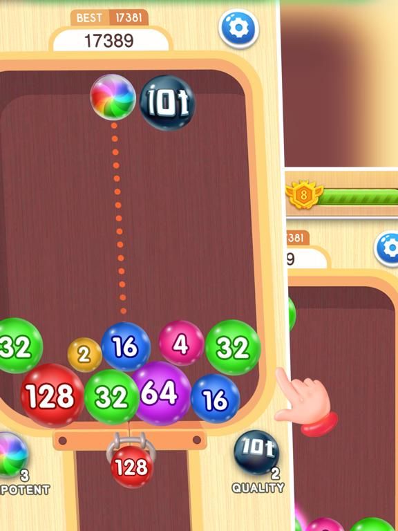 Balls Crush-Merge Balls App Screenshot