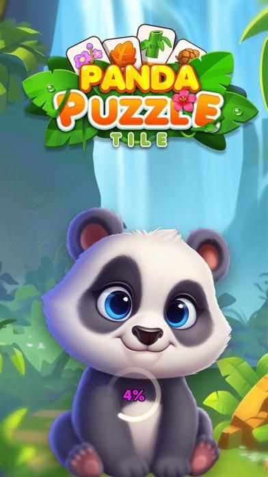 Bamboo Tiles: Puzzle Panda game screenshot