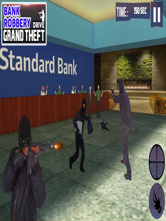 Bank Robbery 3D Police Escape game screenshot