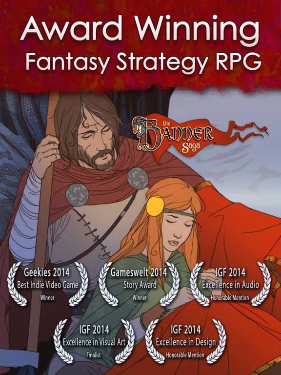Banner Saga game screenshot