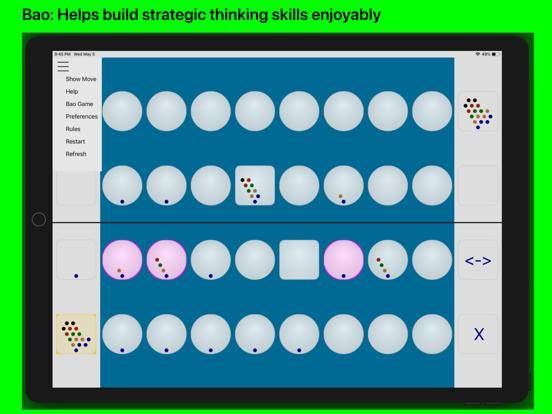 Bao Electronic Board Game App Screenshot