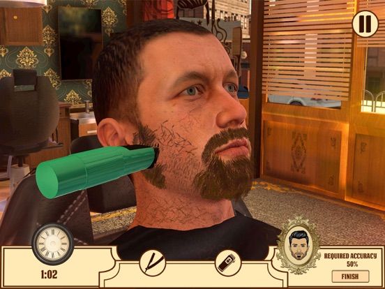 Barber Shop Hair Saloon Sim 3D game screenshot