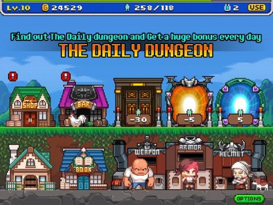 Barcode Knight game screenshot