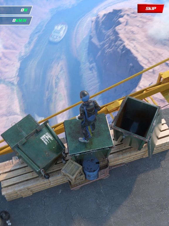 Base Jump Wing Suit Flying App Screenshot
