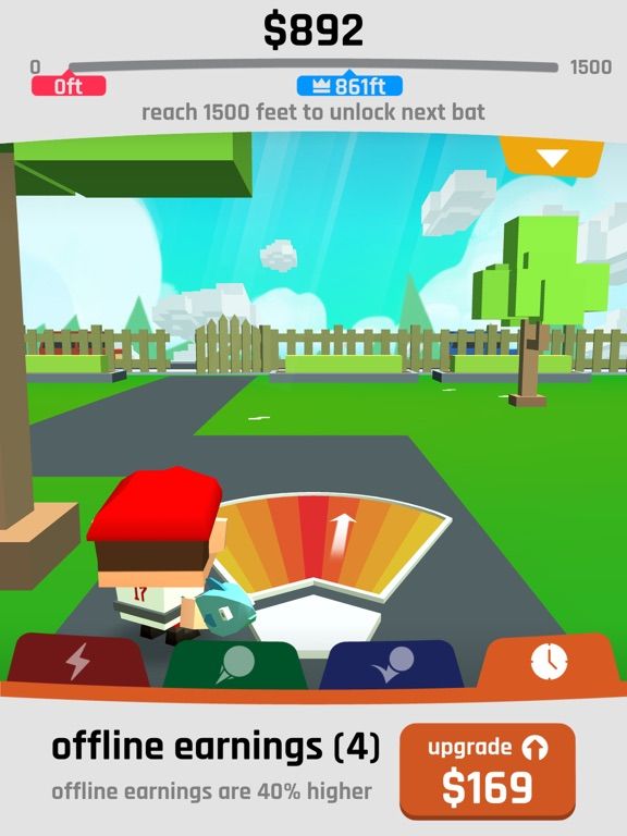 Baseball Boy! game screenshot