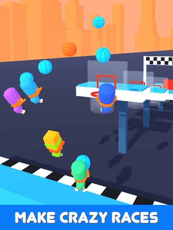 Basket Race 3D App Screenshot