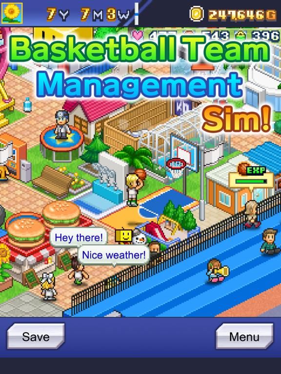 Basketball Club Story game screenshot