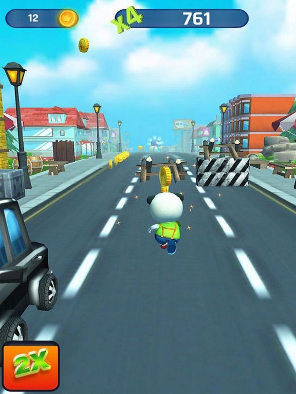 Bears Runner City game screenshot