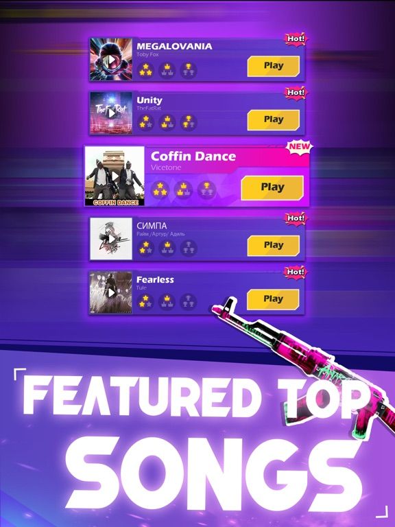 Beat Shooter App Screenshot