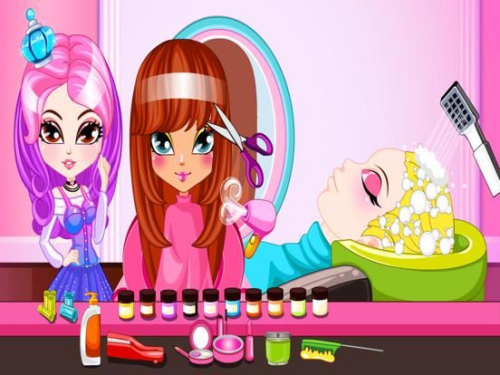 Beauty Hair Salon game screenshot