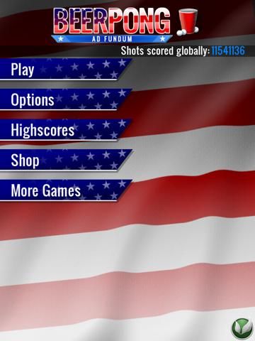 Beer Pong HD game screenshot