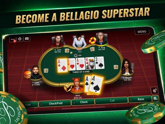 Bellagio Poker game screenshot