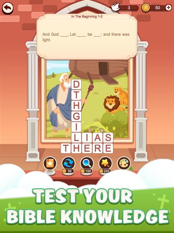 Bible Word Story game screenshot