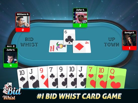 Bid Whist Multiplayer game screenshot