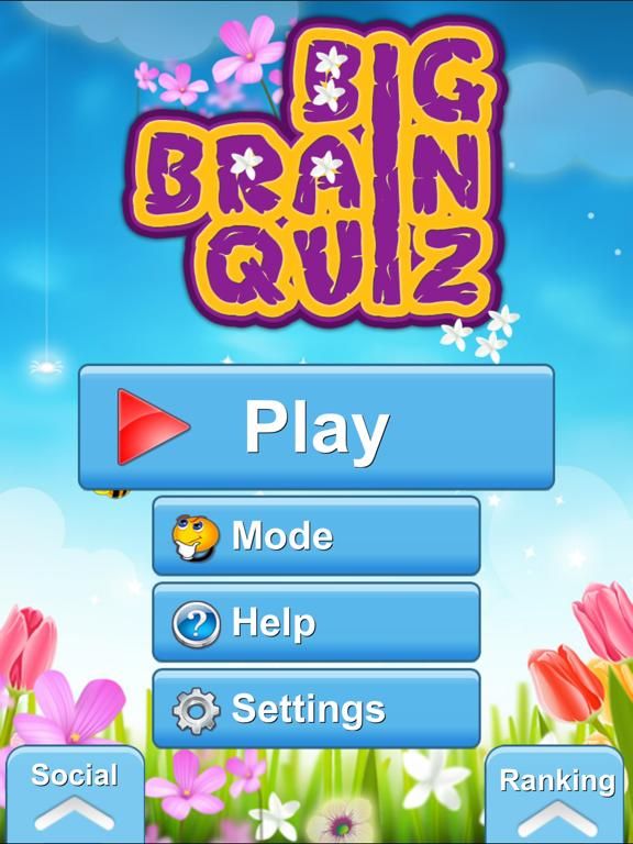 Big Brain Quiz game screenshot