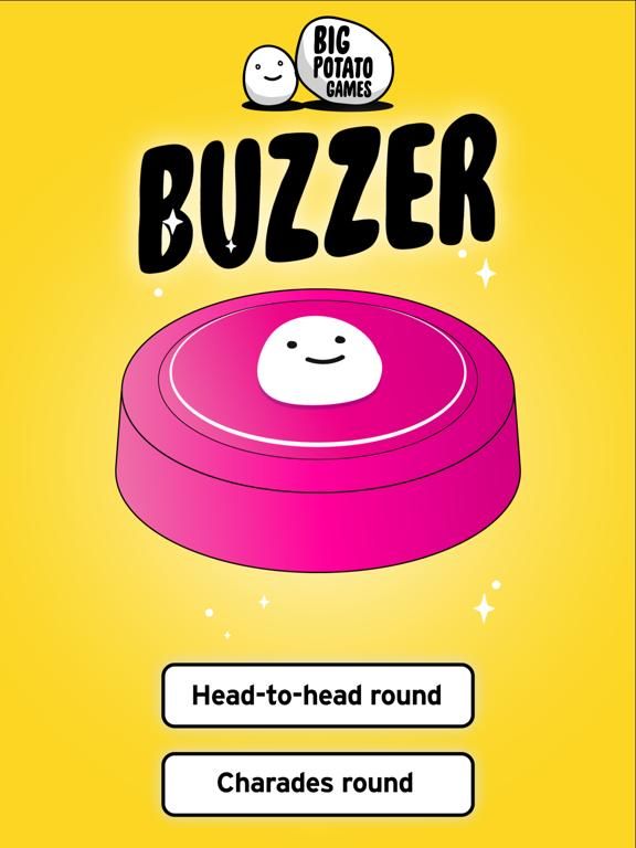 Big Potato Buzzer App Screenshot