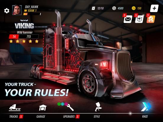 Big Rig Racing App Screenshot