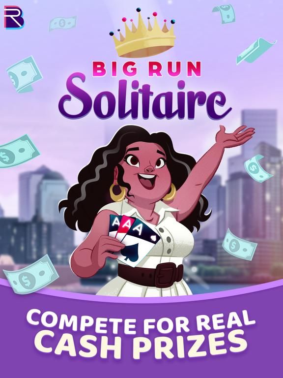 Big Run Solitaire game screenshot