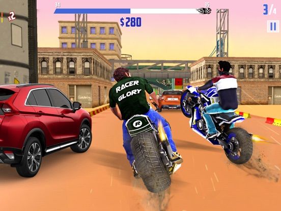 Bike Flip Race game screenshot