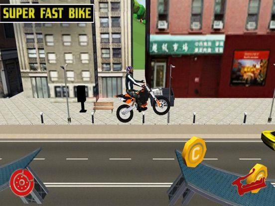 Bike Huge Jumps Tracks game screenshot