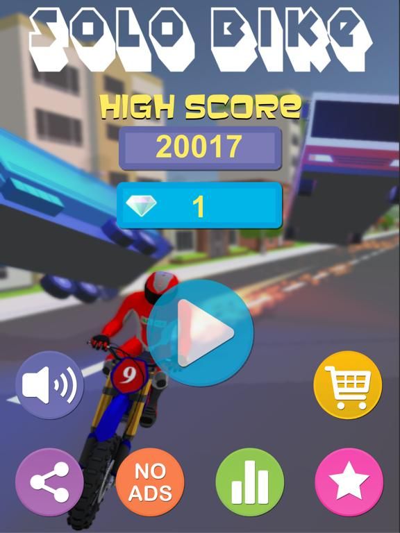 Bike Racing 3D game screenshot