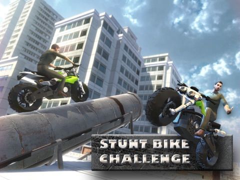 Bike Stunt Challenge 3D Free game screenshot