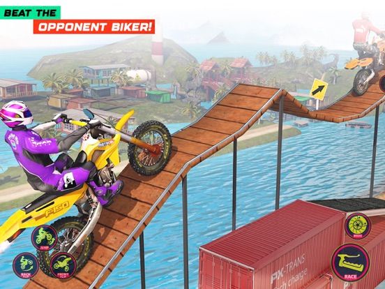 Bike Stunt Tricks Master game screenshot