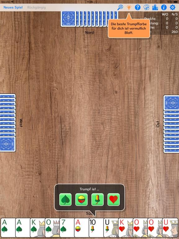 Binokel App Screenshot
