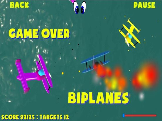 Biplanes Pro game screenshot