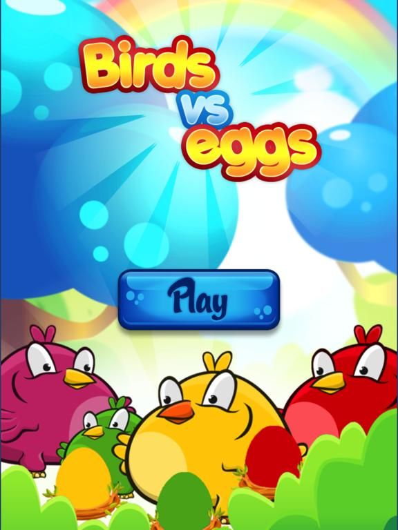 Birds vs Eggs game screenshot