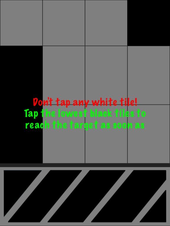 Black Tiles Ninja game screenshot