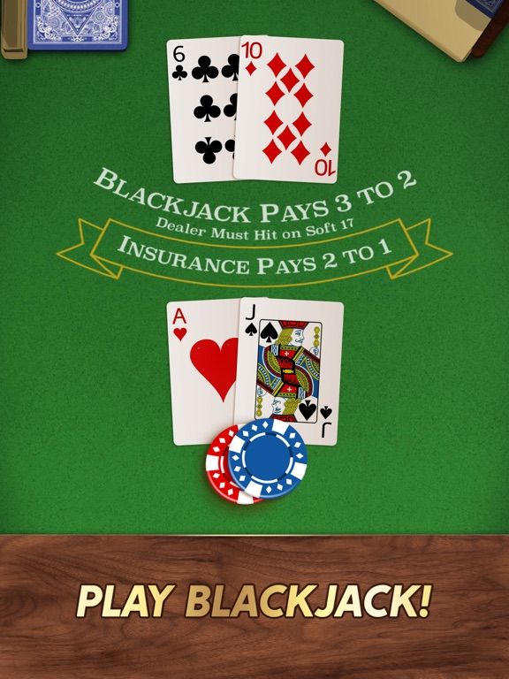 Blackjack 21 game screenshot