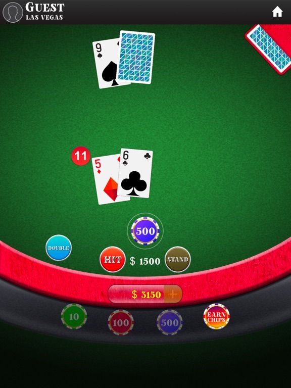 Blackjack: 21 Table App Screenshot