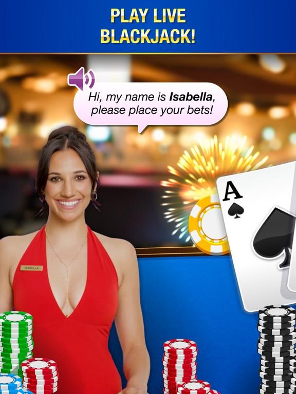 Blackjack Live Casino game screenshot